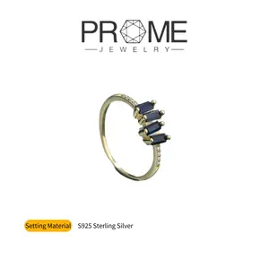 （TY056）S925 Sterling Silver Stacking Ring Layered Design, Perfect Inlay, Elegant and Charming, Durable for Daily Wear（new）