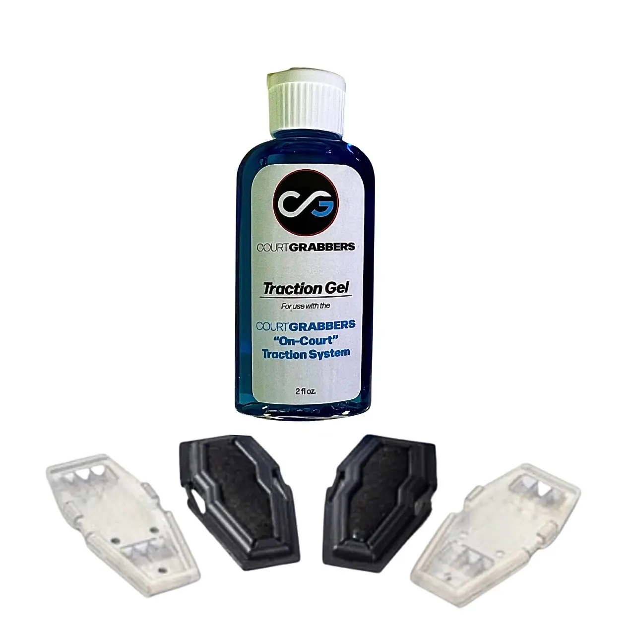 Black/Black Court Grabbers “On Court” Traction Kit