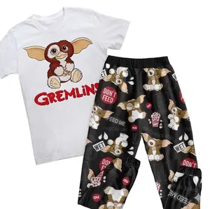 Gizmo Pajamas Set, Official Merch, Cozy Holiday Pajamas for Gizmo Fans
