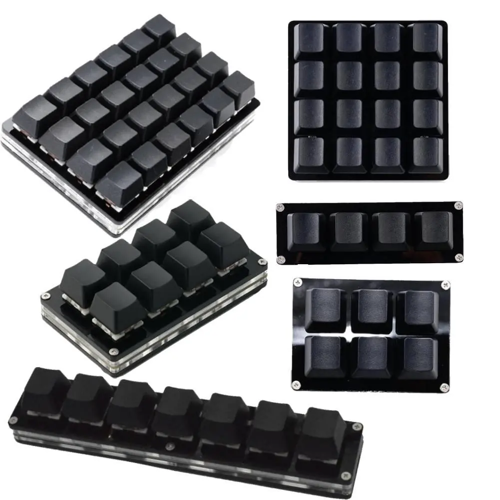 Sayo Device Hall Effect Magnetic Gaming Keypad - USB Multifunctional Custom Mechanical Keyboard with HID Standard 2/4/6/7/8/9/12/16/24 Programmable Shortcut Keys
