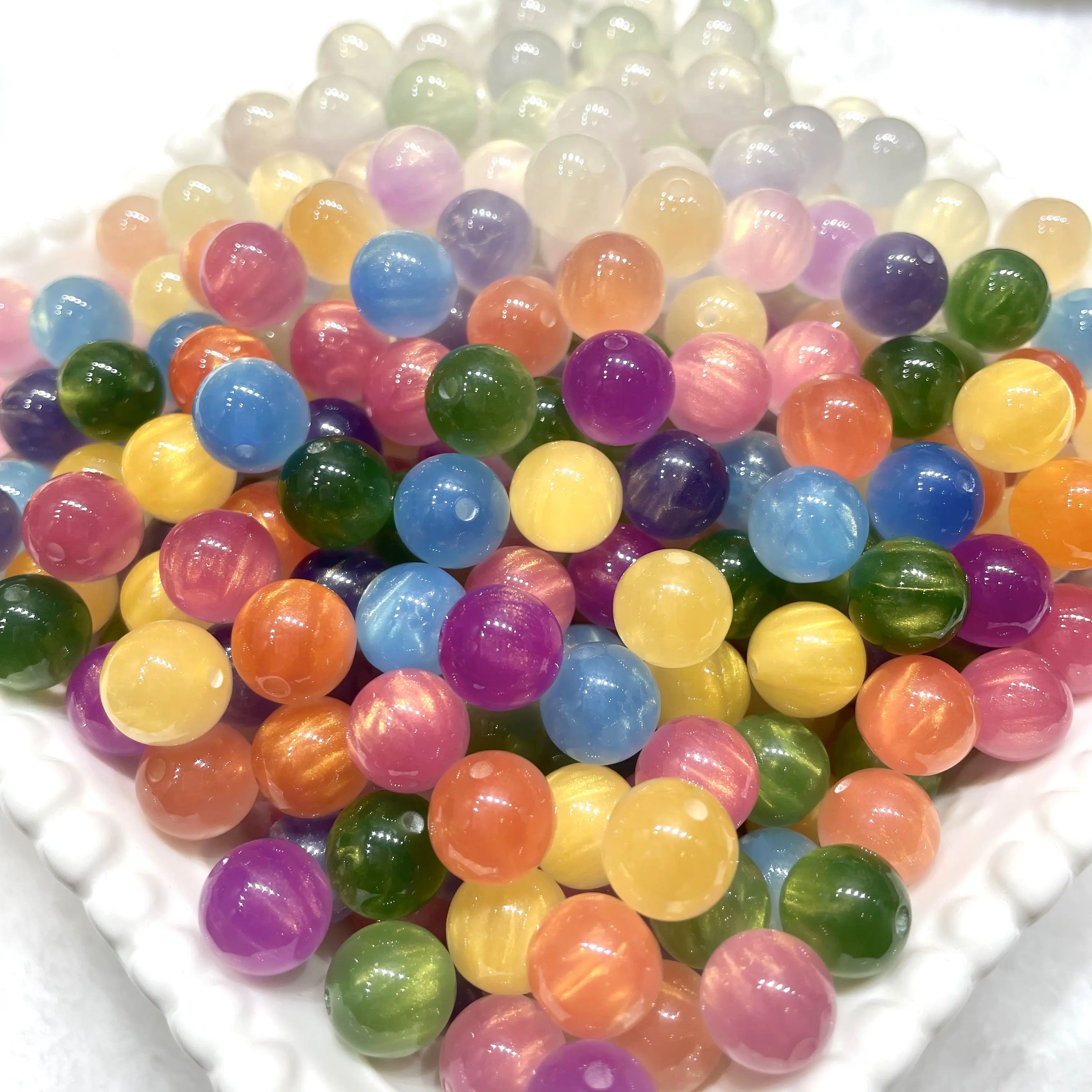 {Gilded Milky Way} Color-Changing UV Beads for Beaded Jewelry, DIY Beading & Jewelry Making Projects