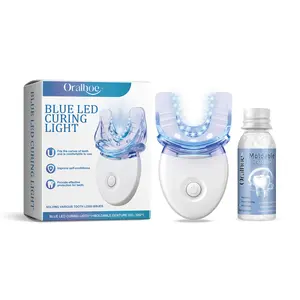 Dental Care Kit, Improves Smile Appearance Gentle Comfort Beauty Teeth Shine Teeth Care Teeth Care Kit for Smile Enhancement, Temporary Tooth Repair, Easy to Use with LED Curing Light