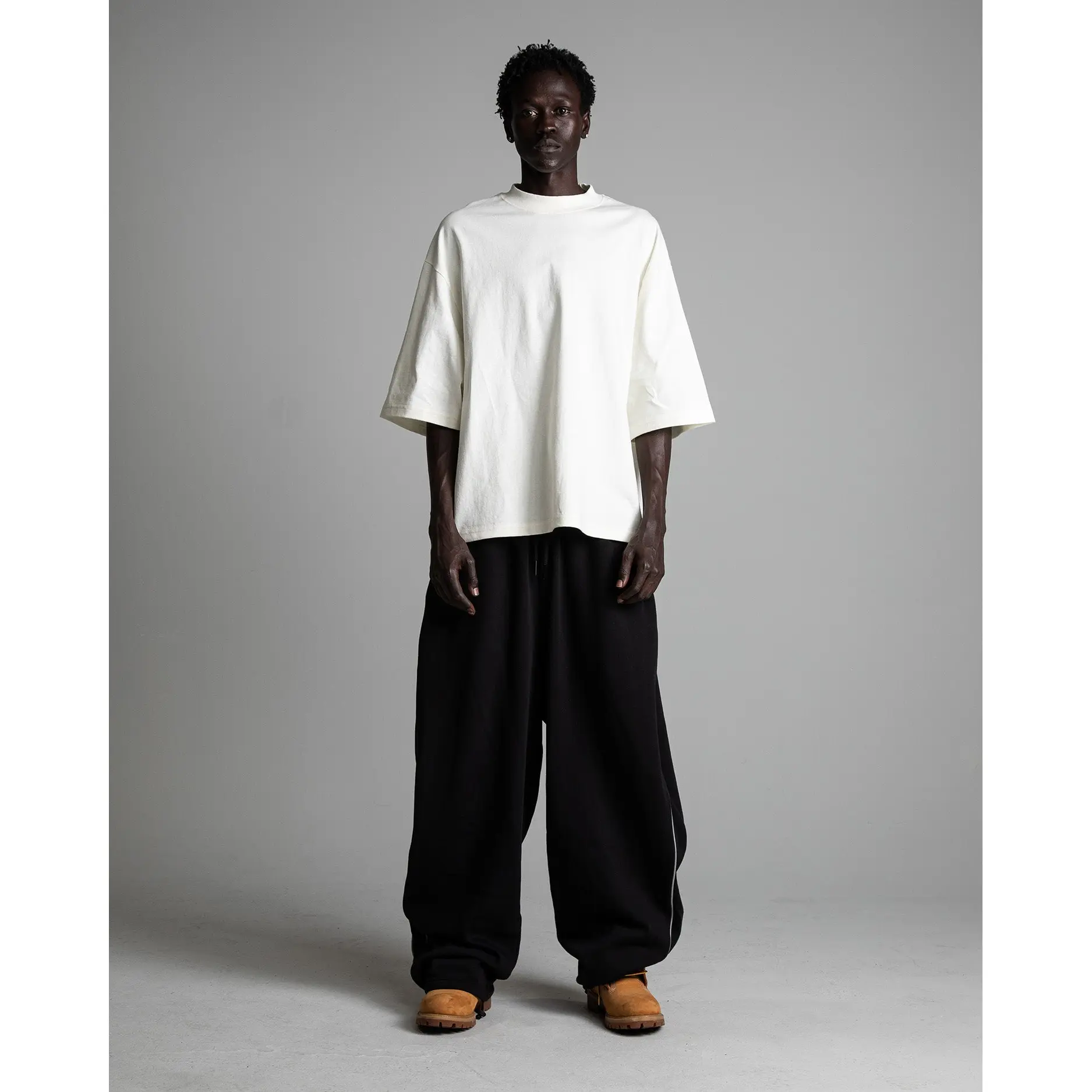 7.5oz Max Heavyweight Oversized Short Sleeve Casual Streetwear Top Tshirt Cotton Cropped 7.5oz Max Heavyweight Oversized Short Sleeve Casual Streetwear Top Tshirt Cotton Cropped
