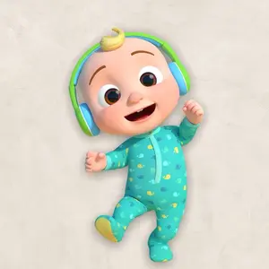 Cocomelon JJ Cutout Birthday Boy Decorations Centerpieces Backdrop for Kids Party Supplies