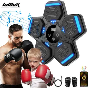 LOLBOX Music Boxing Machine for Adults & Kids - Smart Punching Machine with Boxing Gloves, Wall Boxing Punching Pad for Home, Office, Gym (Upgraded Version)