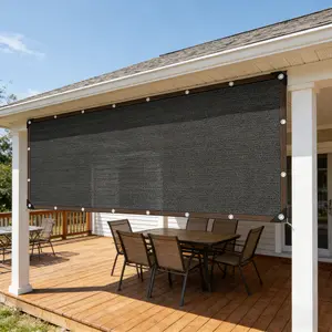 shade cloth,sunshades for patio,shade cloth for garden,90% Shade Fabric Sun Shade Cloth with Reinforced Grommets, Outdoor Sun Screen Fabric for Outdoor Patio Garden Pergola Cover Canopy 6x8 FT, Mocha，Black
