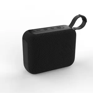 Bluetooth-compatible Mini Portable Speaker, Wireless USB Charging, Mono Audio Output, Outdoor Low Bass Sound, Table Mount Design, Polymer Battery Included