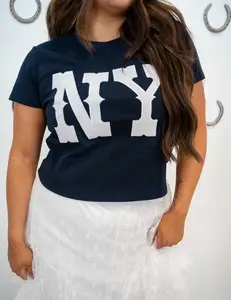 Western Yankee Cropped Tee