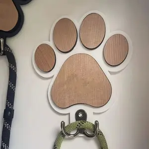 Creative Wooden Claw Wall Hook, Multi-Functional Home Decor, Pet Store Hanging, Entryway Storage Rack, Universal Mounting, Wall Mounted Organizer, Wall Mounted Hanger