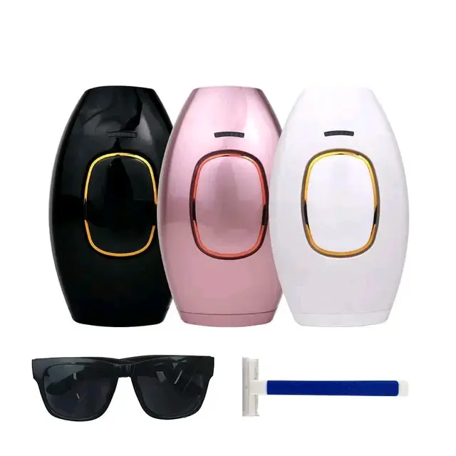 IPL Hair Removal Instrument, 1 Set Household IPL Hair Removal Machine, Professional Hair Removal Appliance Tool for Women & Men, Portable, Compact Smooth Comfort