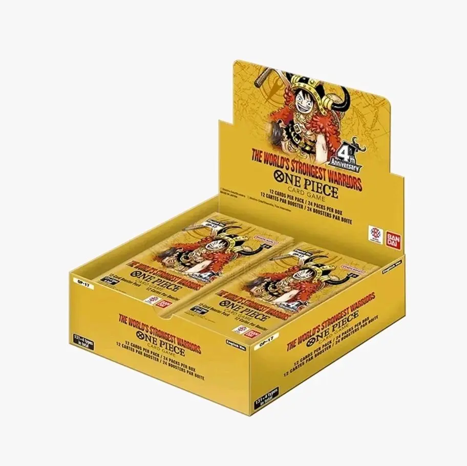 One Piece TCG - The Worlds Strongest Warriors OP17 Booster Box/packs Booster Pack (RIPPED LIVE)