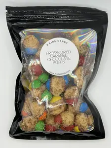 Freeze Dried Candy - Caramel Chocolate Puffs by 3 Kids Candy