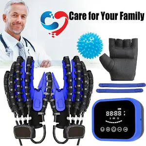 Rehabilitation robot gloves, hand rehabilitation robot gloves, equipped with LCD screen control keys, adjustable speed and multiple modes, finger training, convenient independent finger training, simple to wear, simple and effective finger practice
