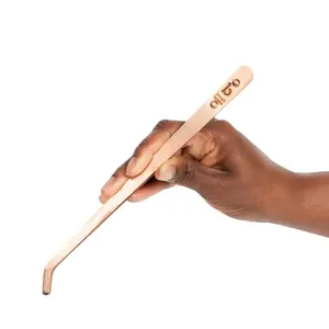 Curved Copper Pickle Pot Tongs - 9", Bench Basics