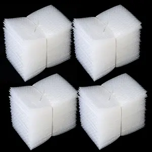 200 Pack Bubble Out Bags 4x6 inch Clear Bubble Pouches Bags, Small Double Walled Protective Cushioning Bag for Mailing, Shipping, Packaging, Storage and Moving