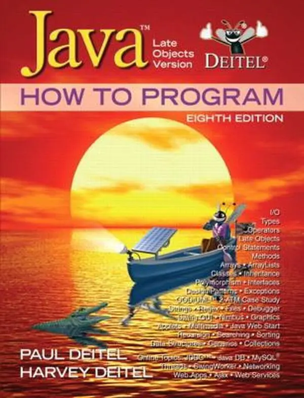 USED Book - Java How to Program: Late Objects Version by Paul Deitel (Paperback) - english