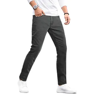 Heyfanee Mens Lightweight Jeans Slim Fit Stretch Denim Pants for Men