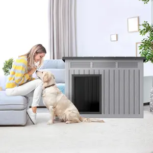 TikTokShopSpringGlowUp Doghouse Sturdy Frame Doghouse for Small & Medium Pets - Dual-Use for Indoor & Outdoor, Easy to Clean & Assemble  Kennel  for   Kennel