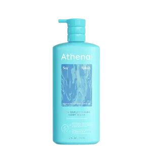Sea Splash | Athena Club Skin Replenishing Body Wash | Fresh Water, Cut Stems, Citrus Peel | Nourishing Formula Powered By Shea Butter, Avocado Oil, and a Vitamin-Rich Complex