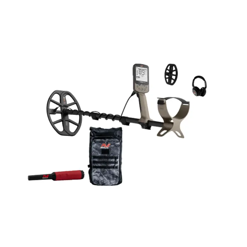 Minelab X-TERRA ELITE Multi-IQ Waterproof Metal Detector Bundle