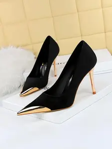 Women's Fashionable Pointed Toe Stiletto Heels, Elegant High Heel Shoes for Party, Daily Clothing Decor for Women & Girls, Elegant Heeled Shoes