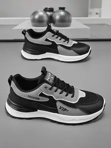 Men's Platform Sport Sneakers | Lightweight Mesh Casual Shoes | Versatile Street Style Footwear | Fashion Sneakers