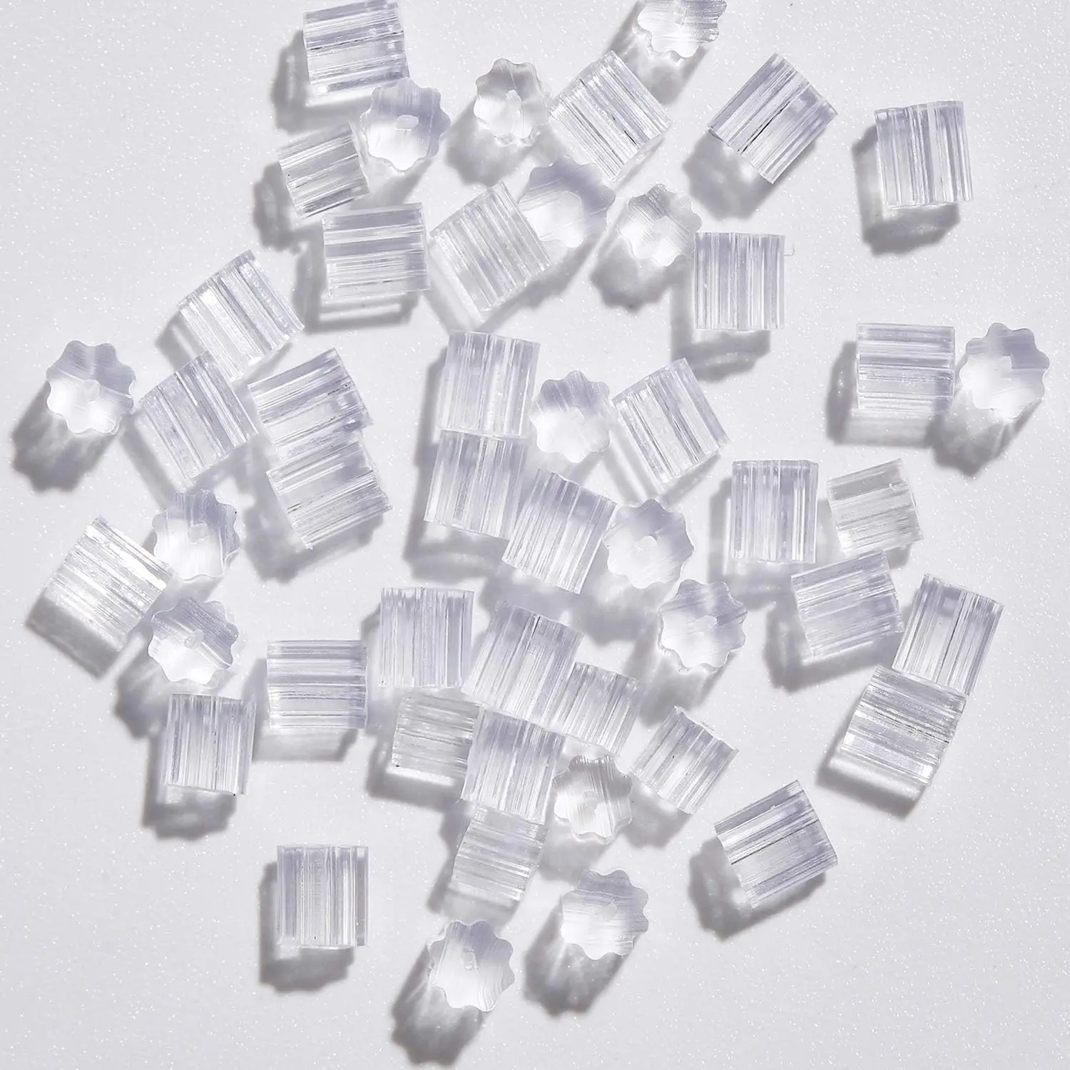 Earring Backs, 200 count Soft Clear Earring Backing Replacement Stoppers for Stud  Fishhook Earrings,
