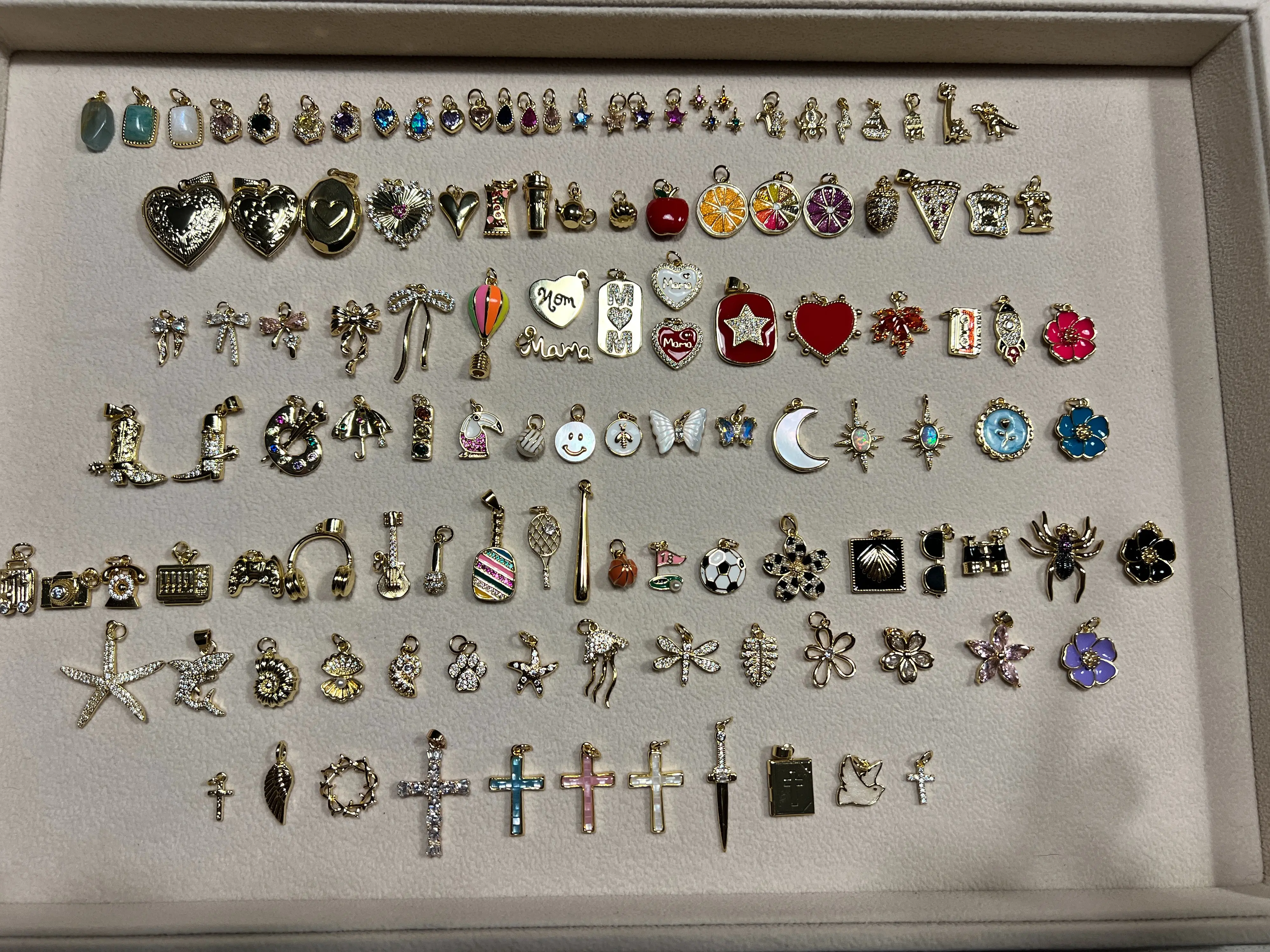 Individual Gold Filled Charm