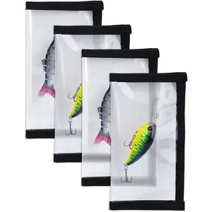 3pcs / 2pcs / 1pc Fishing Gear Bait Protective Cover, Fish Hook Protector, Bait Shield, Ensures Fishing Safety, High-Grade Transparent Anti-Puncture PVC, Easily View Bait, Bait Storage Protective Cover