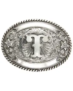 Cody James Unisex Initial T Belt Buckle - 721-T