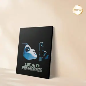 One Piece Of Framed 2D Flat Canvas Artwork Featuring The Dead Presidents Movie Poster, Ideal For Enhancing The Decor Of Your Living Room, Bedroom, Office, Study, Hallway, Bar, Or Home Theater. A Distinctive Gift Option