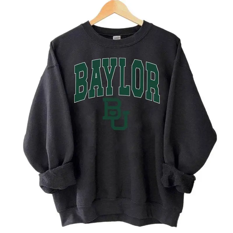 Baylor Vintage Sweatshirt, Baylor University Crewneck Sweatshirt, Unisex Cotton Gift for Sports Fans, Gift For Fans