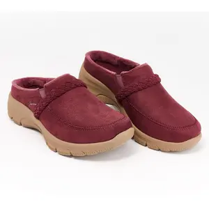 Skechers Easy Going Water Repellent Suede Clogs -Darling Thing
