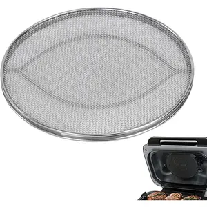 Splatter Shield for Ninja FG551 Foodi Accessories Smart XL 6-in-1 Indoor Grill Stainless Steel Screen