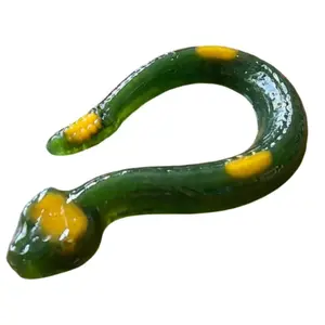 Giant Gummy Snake 2 Feet Long | 1LB Python Candy Snake - Sour Apple / Orange