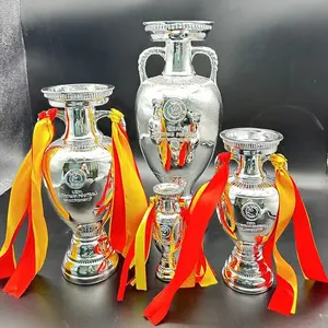 1PC European Cup Champion Trophy Model, Derlone Cup Football Soccer Collectible, Fan Memorabilia for Desk Display, Sports Souvenir Gift