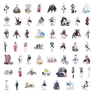 50Pcs Blue Archive Game Stickers Cute Kawaii Decals For Kids Laptop Guitar Luggage Scrapbook Computer PlayStation Stickers