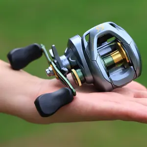 Sougayilang 11+1BB 7.6:1 High Speed Baitcasting Fishing Reel Fishing Reels Fresh/Saltwater Casting Reel,For Beginner Fishing Reel