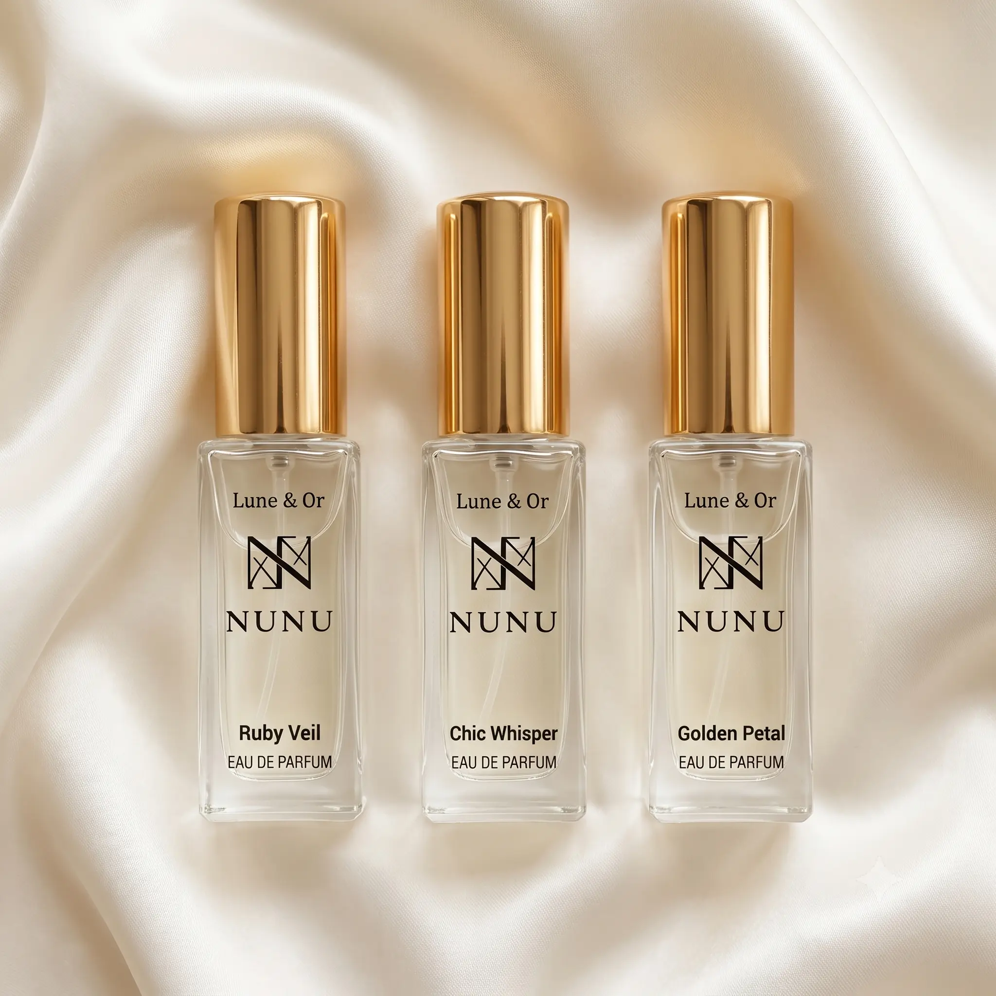 NUNU PARFUM Eau de Parfum Collection – Discover Your Signature Scent, Long Lasting Fragrance Gift Set