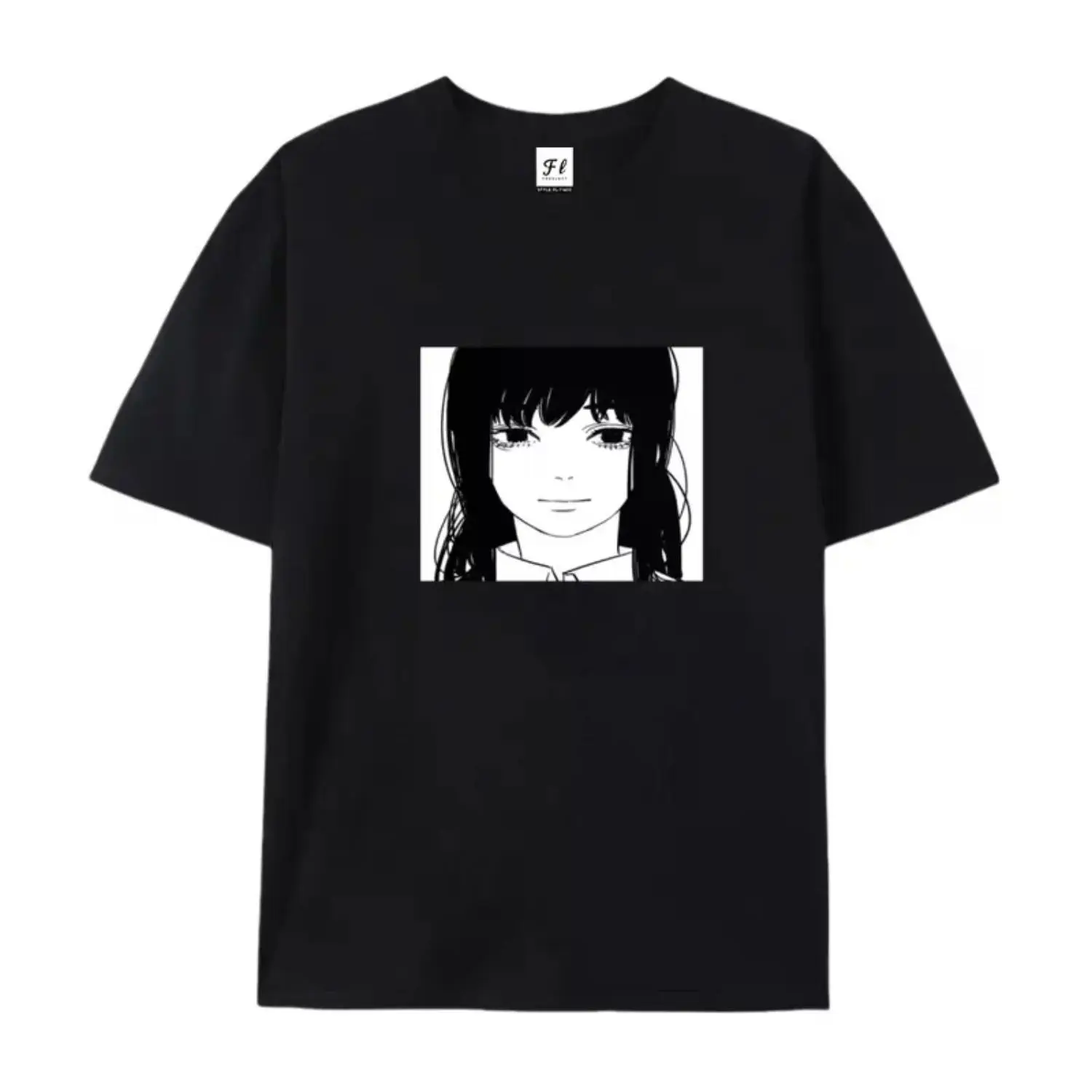 Asa Stare Chainsaw Man T-Shirt - Fun Anime-Inspired Design, Asa Mitaka Manga Tee, Japanese Otaku Streetwear, Unisex Printed Top, Cool Anime Gift, Chainsaw Man Fan Holiday Outfit.