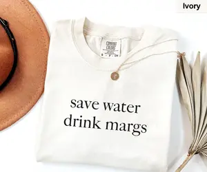 Comfort Colors Save Water Drink Margs Shirt, Funny Margarita Shirt, Margarita Lover Shirt, Funny Drinking Shirt, Bachelorette Margarita Tee