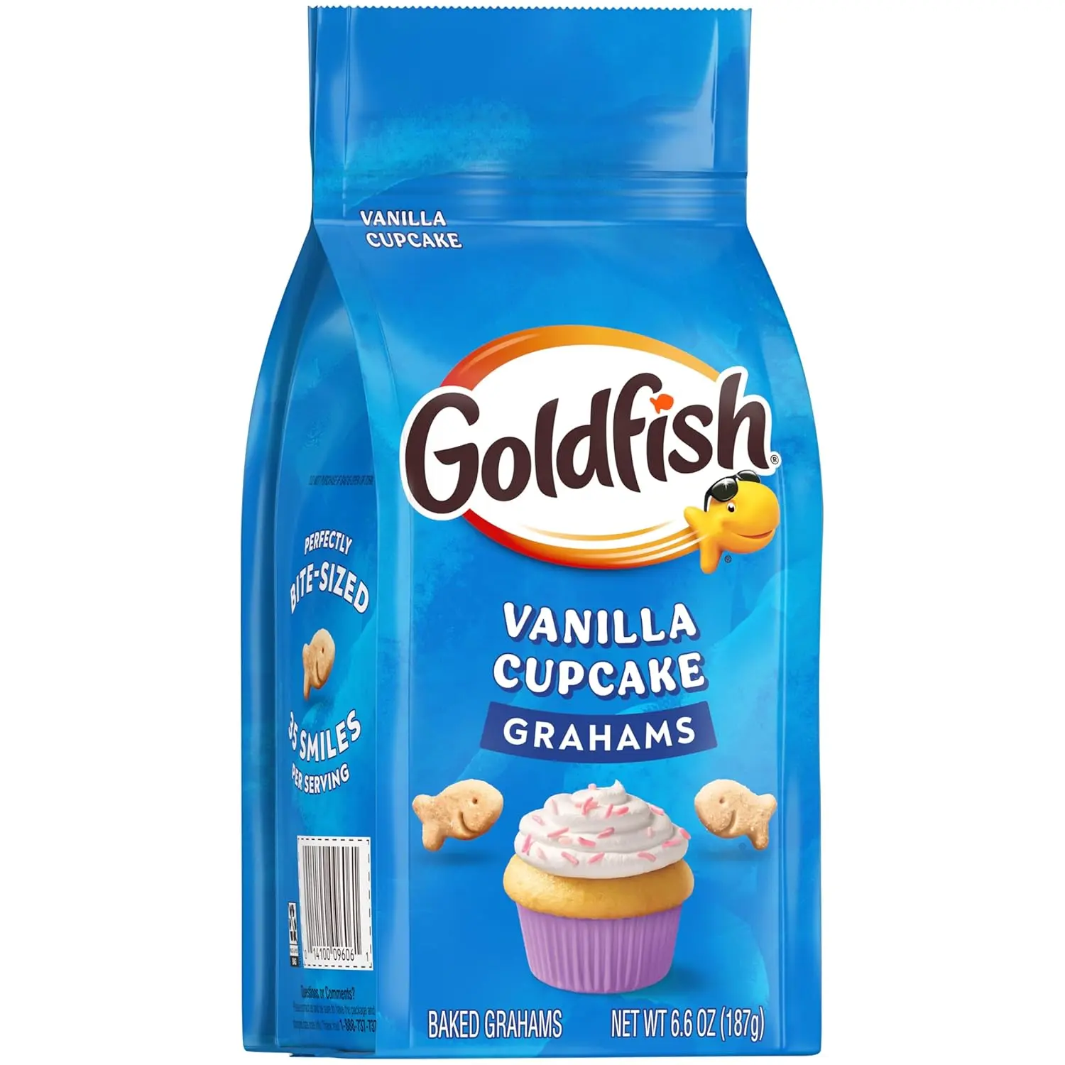 Grahams Vanilla Cupcake Baked Grahams, 6.6 Oz Bag