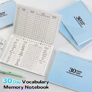200-Page Vocabulary Memory Notebook, 13 Words Per Page, Scientific Forgetting Curve Review Style, Ideal for Students, Esl Learners, Exam Prep