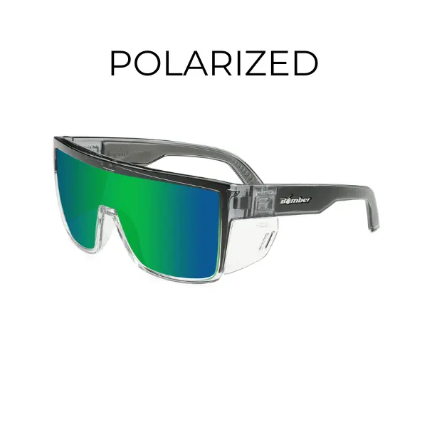 Green Mirror Crystal - Polarized