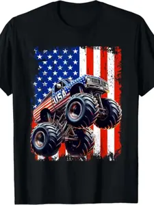 4th of July USA Flag American Patriotic T-ShirtSam