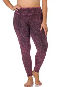 Plus Washed-Out High-Waist Yoga Leggings | Sale Rack