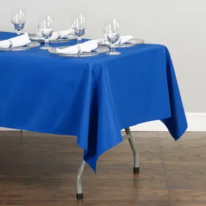 60 X 126 in. Rectangular Polyester Tablecloth Fabric Dining Home Decor Decorative Party