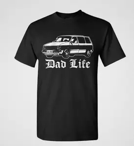 DAD LIFE Funny Parody T-Shirt THUG LIFE Stay At Home DAD BOD Tee!