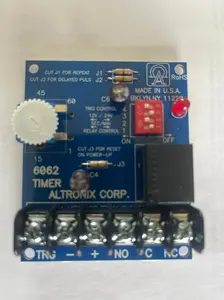 Altronix 6062 Multi-Purpose Timer – Adjustable 1 Second to 60 Minutes