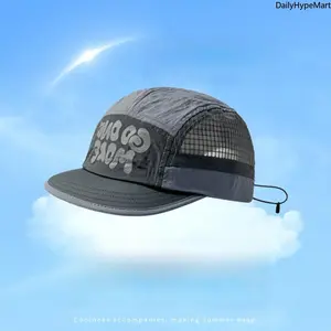 Unisex Polyester Adjustable Snapback Trucker Cap - UV-Protection, Quick-Dry, Deep Top Design for Summer Outdoor Activities, Adjustable Snapback Cap, Polyester Baseball Cap, Trucker Snapback Hat